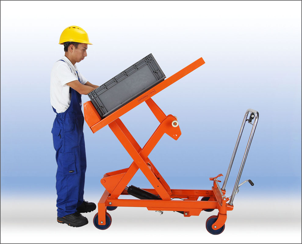 TF30 50 portable manual tilting table